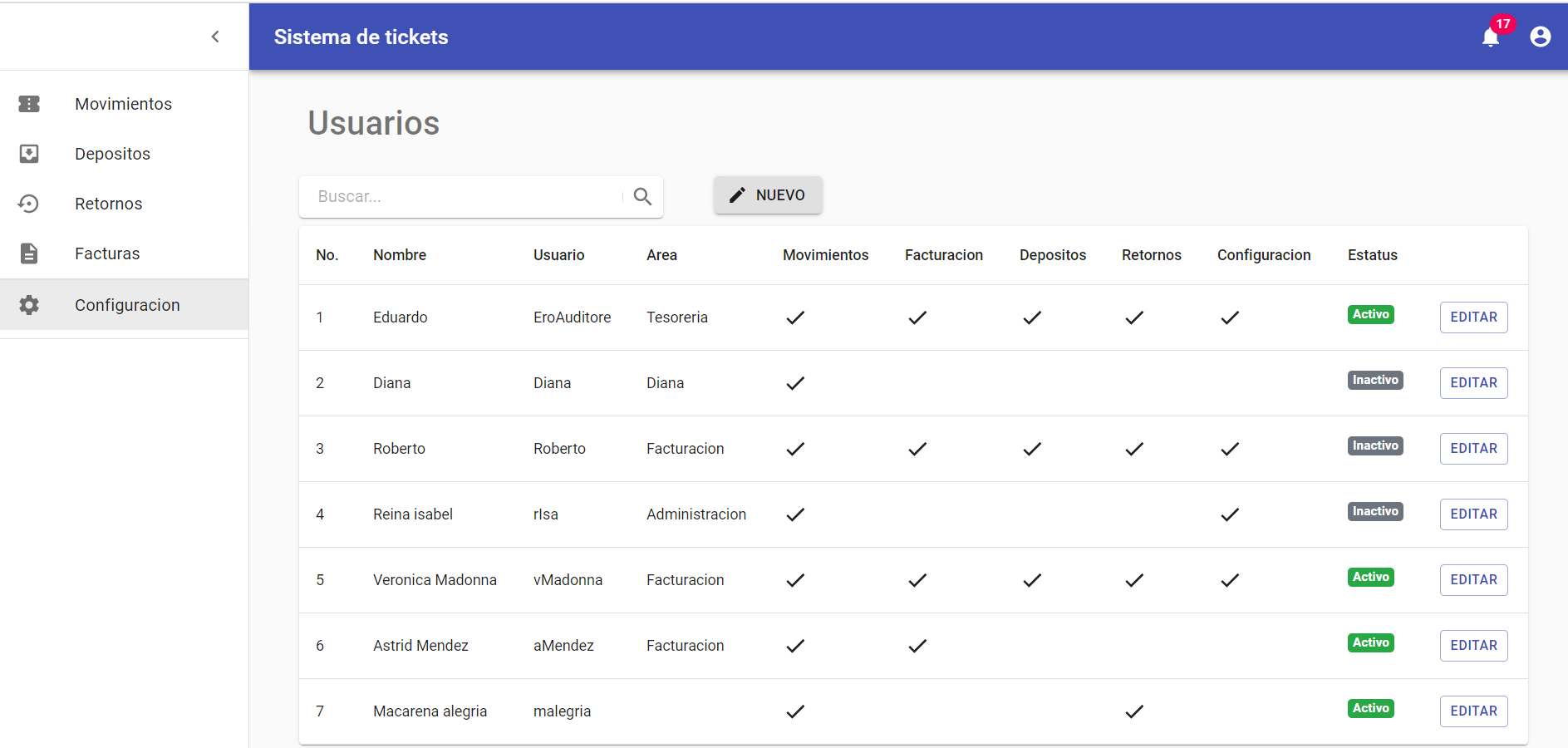 configuracion